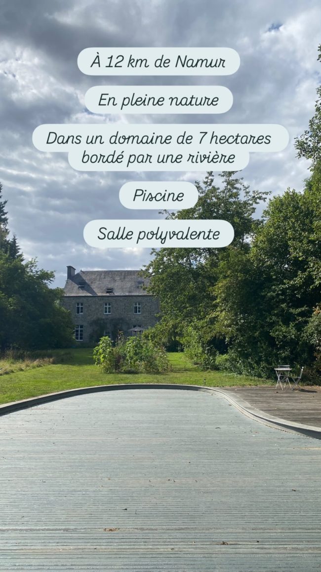 Une chambre est disponible dans notre habitat groupé à Mozet 🌳🍀