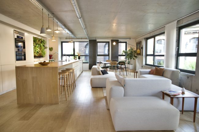 Appartement de 170m², 3 chambres, à vendre dans l&rsquo;habitat groupé Casanova à Schaerbeek