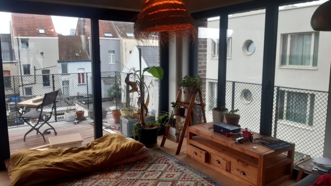Logement à louer dans habitat groupé à Laeken
