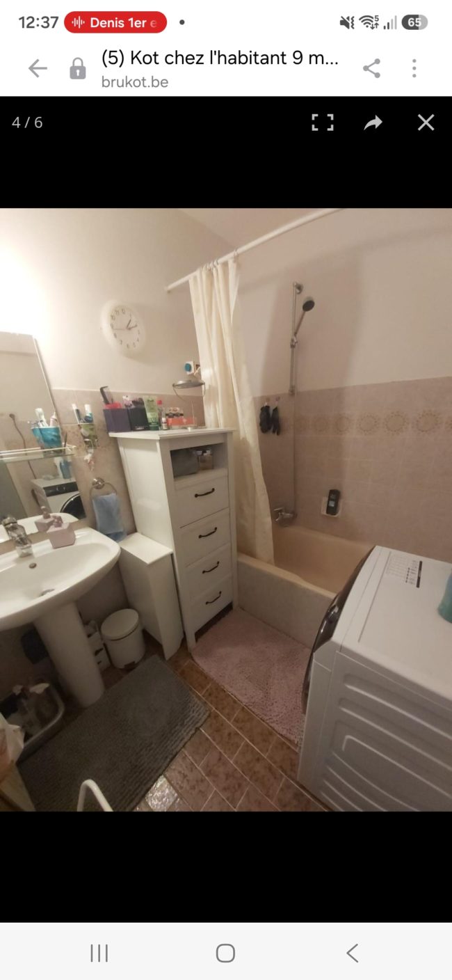 Chambre à louer chez l&rsquo;habitant sur Schaerbeek